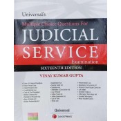 Universal's MCQ's For Judicial Service Examination 2023 (JMFC) by Vinay Kumar Gupta | LexisNexis